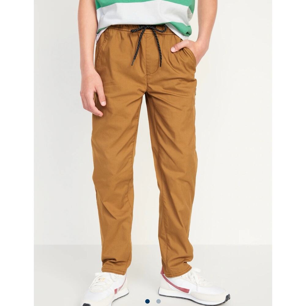 Old Navy Boys Tech Taper Built In Flex Pants Camel Color Size XXL (18) Plus